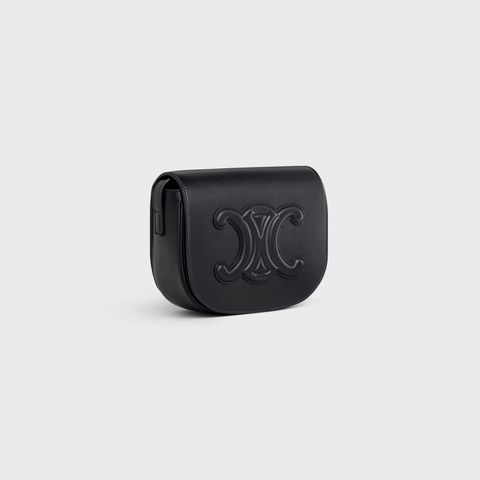 FOLCO CUIR TRIOMPHE IN SMOOTH CALFSKIN BLACK - Image 2